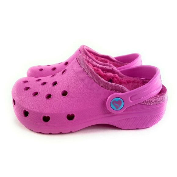 Skechers Foamies Little Girls Heart Charmer 2.0 Hanging Out Clogs Sz 5-10 (PS) - Picture 3 of 9